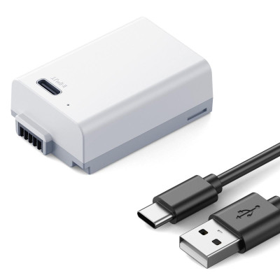 K&F Concept EN-EL25 Acumulator, Capacitate 1250mAh, Incarcare Rapida Type-C, Compatibil...