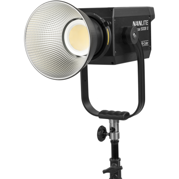 Nanlite Forza 500B II Lampa LED Bi-Color, Putere 580W, CCT 2700K-6500K, Ajustare G/M si Control Unit