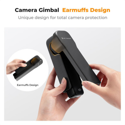Avatar Shop|K&F Husa Protectie Gimbal pentru DJI Osmo Pocket 3, Design Tip Casca, Protectie Completa, Capac Rabatabil, Rezistenta la|K&F Concept
