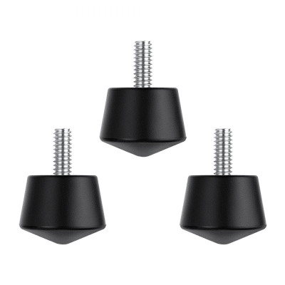 K&F Concept Picioare de Cauciuc Antiderapante pentru Trepied, Filet 1/4 Inch,...