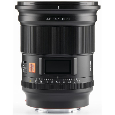 Avatar Shop|Viltrox AF 16mm f/1.8 FE Obiectiv Autofocus, Montura Sony E, Full Frame, Unghi Ultra Larg, Motor STM, 9 Lamele Diafragma|Viltrox