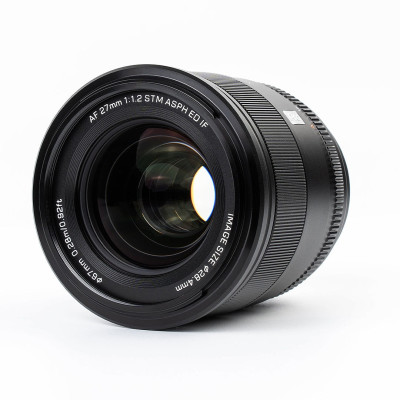 Avatar Shop|Viltrox AF 27mm F1.2 XF Obiectiv, Montura Fujifilm X, Diafragma F1.2, Motor STM, Rezistent la Praf si Stropi|Viltrox