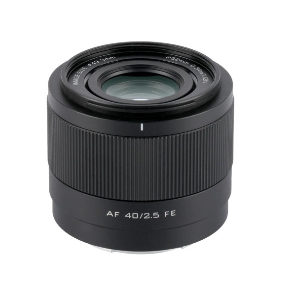 Viltrox AF 40/2.5 FE Air Series Obiectiv Foto, Montura Sony E, F2.5, 167g, Autofocus STM, 6 Grupuri 10 Elemente