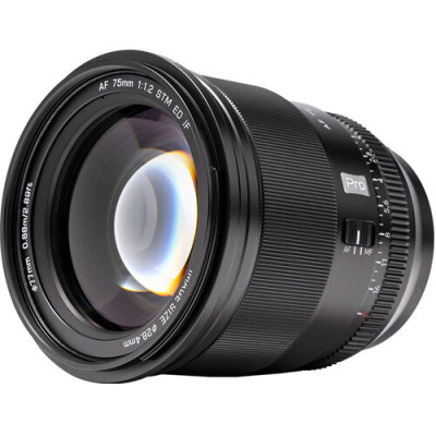 Avatar Shop|Viltrox AF 75/F1.2 Z Pro Obiectiv Foto, Montura Nikon Z, Diafragma f/1.2, Autofocus STM, Corp Metalic Rezistent la Intemperii|Viltrox