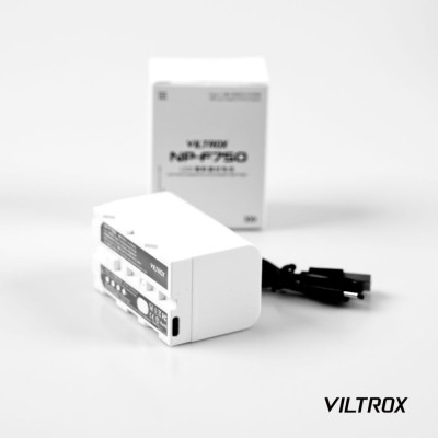Avatar Shop|Viltrox NP-F750 Acumulator Li-Ion, Capacitate 4400mAh, Tensiune 7.4V, Compatibil Seria Sony NP-F|Viltrox