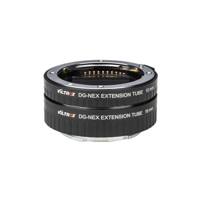 Viltrox DG-NEX Tub de Extensie Macro AF, Compatibil Sony NEX/E-mount, Set 10mm si 16mm,...