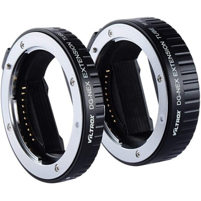 Avatar Shop|Viltrox DG-NEX Tub de Extensie Macro AF, Compatibil Sony NEX/E-mount, Set 10mm si 16mm, 3 Combinatii, Autofocus|Viltrox