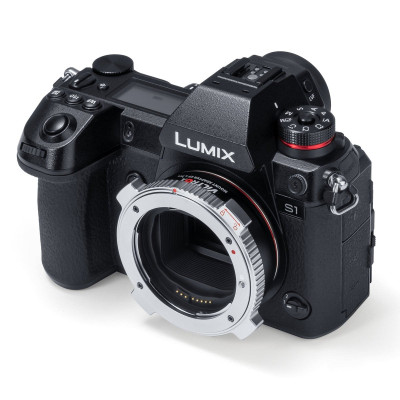 Avatar Shop|Viltrox EF-L Pro Adaptor Montura Autofocus, EF/EF-S la L-mount, Stabilizare IS, Transmisie EXIF, Port Type-C|Viltrox