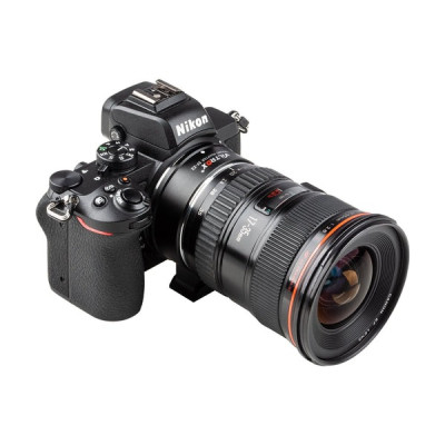 Avatar Shop|Viltrox EF-Z2 Adaptor Speed Booster, Montura Canon EF pe Nikon Z, Factor Focal 0.71x, Crestere Diafragma 1 Stop, AF Nativ,|Viltrox