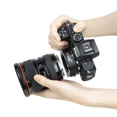 Avatar Shop|Viltrox EF-Z2 Adaptor Speed Booster, Montura Canon EF pe Nikon Z, Factor Focal 0.71x, Crestere Diafragma 1 Stop, AF Nativ,|Viltrox
