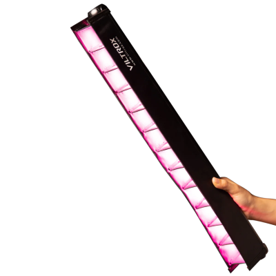 Avatar Shop|Viltrox K60 Lampa Tub LED RGB, Putere 20W, 2500K-8500K, CRI 95+, 26 Efecte Scena, Baterie 2200mAh|Viltrox