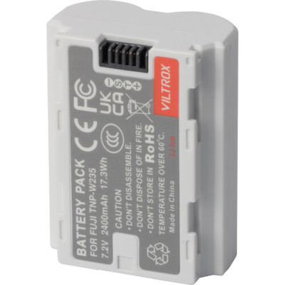 Avatar Shop|Viltrox NP-W235 Acumulator Reincarcabil, Compatibil FUJIFILM, 2400mAh, 7.2V, 17.3Wh|Viltrox