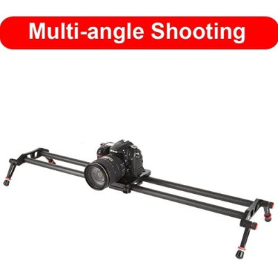 Avatar Shop|Viltrox VC-80 Slider Video din Carbon, 80 cm, Sarcina 10 kg, Picioare Reglabile, Geanta de Transport|Viltrox
