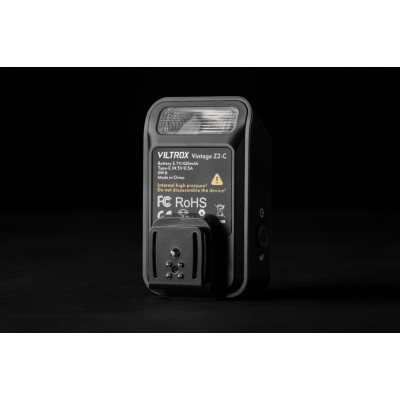 Viltrox Vintage Z2-C Blitz Mini pentru Canon, 5 Niveluri Putere, 10Ws, Timp Reincarcare...