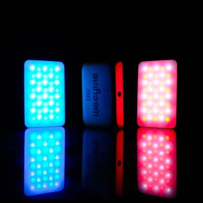 Avatar Shop|Viltrox Weeylite S03-B Mini Lampa LED, Putere 4W, Temperatura Culoare 2800-6800K, Corp Albastru, Compacta si Portabila|Viltrox
