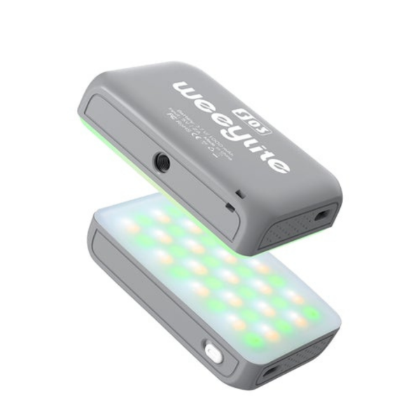 Viltrox Weeylite S03-B Mini LED Lampa Video, Putere 4W, Bi-Color 2800K-6800K, Compacta, Culoare Gri