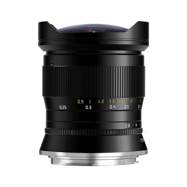 TTArtisan 11mm F2.8 Obiectiv Manual, Montura Nikon F, Full Frame, Unghi de Vizualizare 180°, Negru