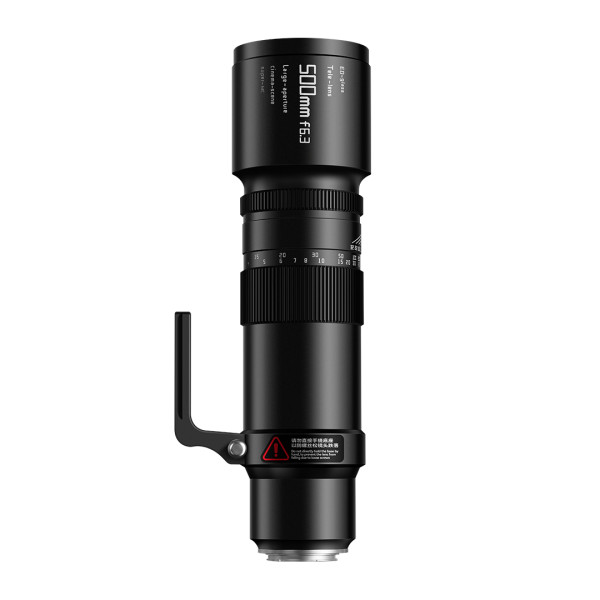 TTArtisan 500mm F6.3 Obiectiv Telefoto, Montura L, Full Frame, 8 Elemente in 5 Grupuri, Distanta Focala Minima 3.3m