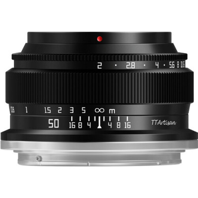 Avatar Shop|TTArtisan 50mm F2 Obiectiv Nikon Z, Diafragma f/2-f/16, Focus Manual, 10 Lame Diafragma, Negru|TTArtisan