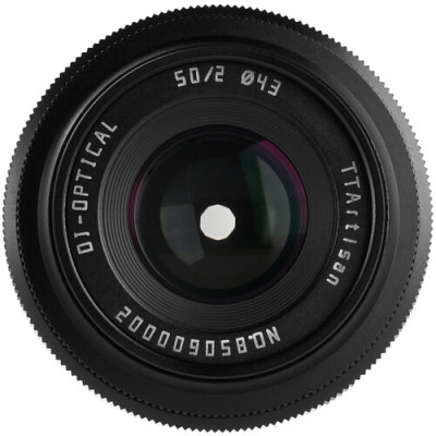 Avatar Shop|TTArtisan 50mm F2 Obiectiv Nikon Z, Diafragma f/2-f/16, Focus Manual, 10 Lame Diafragma, Negru|TTArtisan