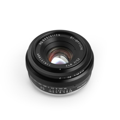 Avatar Shop|TTArtisan 25mm F2 Obiectiv APS-C, Montura M43, Focalizare Manuala, Distanta Minima 0.25m, Diafragma F2-F16, Negru|TTArtisan