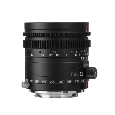 Avatar Shop|TTArtisan Tilt 50mm F1.4 Obiectiv Foto, Montura Fuji X, Full Frame, Focalizare Manuala, Filtru 62mm, Unghi Tilt 8°|TTArtisan