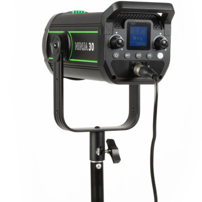 Avatar Shop|Viltrox Ninja 30 Lampa Video LED Studio COB, Putere 300W, Montura Bowens, CRI Peste 95, 6 Efecte de Lumina, Control Prin|Viltrox