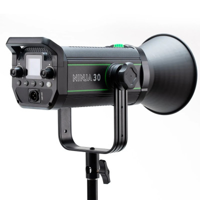 Avatar Shop|Viltrox Ninja 30 Lampa Video LED Studio COB, Putere 300W, Montura Bowens, CRI Peste 95, 6 Efecte de Lumina, Control Prin|Viltrox
