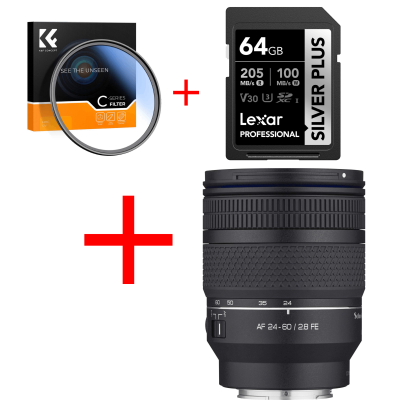 Samyang AF 24-60mm F2.8 FE Obiectiv foto mirrorless, Full Frame, Diafragma F2.8, Filtru...