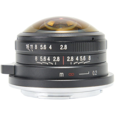Avatar Shop|Laowa 4mm f/2.8 Fisheye, Montura MFT, Unghi 210 Grade, Diafragma f/2.8, Focalizare Manuala, Constructie Metalica|LAOWA