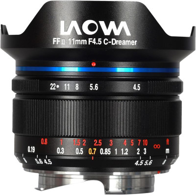 Avatar Shop|Laowa 11mm f/4.5 FF RL, Obiectiv Ultra-Wide Rectiliniu, Montura Leica M, Unghi 126 grade, Focalizare Manuala, Negru|LAOWA