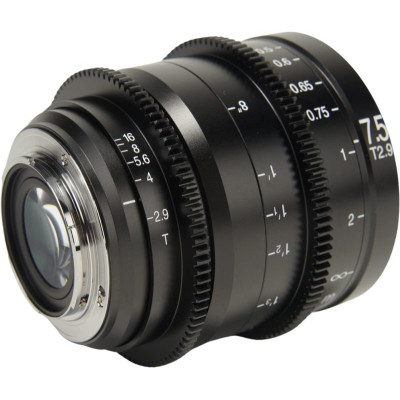 Avatar Shop|Laowa 7.5mm T2.9 Zero-D S35 Cine, Obiectiv Cinema, Montura Fuji X, Unghi Ultra Larg, Diafragma T2.9, Constructie Metalica|LAOWA