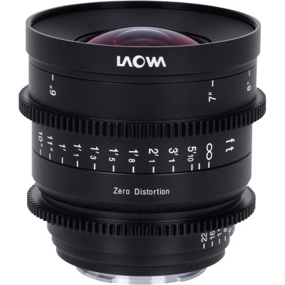 Avatar Shop|Laowa 15mm T2.1 Zero-D Cine Lens, Montura Sony FE, Diafragma T2.1, Focalizare Manuala, Marcaj in Picioare|LAOWA