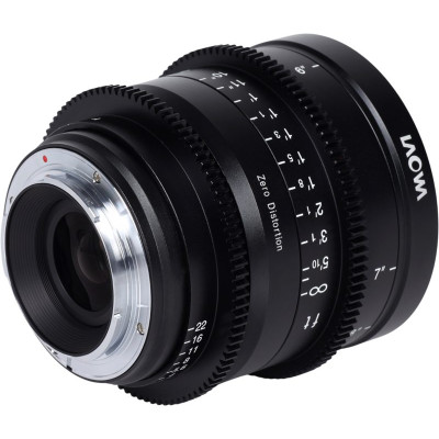 Avatar Shop|Laowa 15mm T2.1 Zero-D Cine Lens, Montura Sony FE, Diafragma T2.1, Focalizare Manuala, Marcaj in Picioare|LAOWA