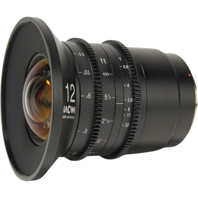 Avatar Shop|Laowa 12mm T2.9 Zero-D Cine, Obiectiv Cinema, Montura Canon RF, Marcaje in Feet|LAOWA