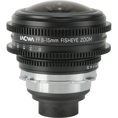 Avatar Shop|Laowa 8-15mm T2.9 FF Zoom Fisheye Cine, Montura Arri PL, Diafragma T2.9, Format Full-Frame|LAOWA
