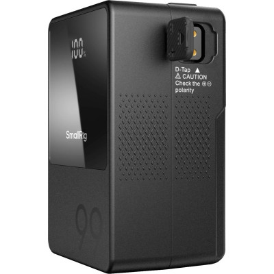 Avatar Shop|SmallRig 3580 V-Mount Battery Mini VB99, Baterie V-Mount Compacta, Capacitate 99Wh, Incarcare USB-C PD 100W, Afisaj OLED|SmallRig