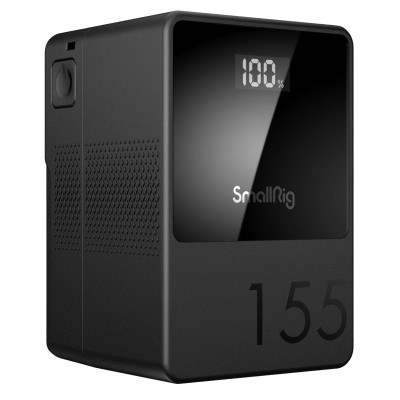 Avatar Shop|SmallRig 3581 V-Mount Battery Mini VB155, Capacitate 155Wh, Incarcare USB-C PD 65W, Afisaj OLED, Interfete Multiple|SmallRig