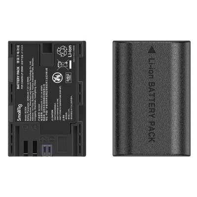 Avatar Shop|SmallRig 3821 Kit Baterie si Incarcator LP-E6NH, 2x Baterii Litiu-Ion 2040mAh, Incarcator Dublu, USB-C|SmallRig