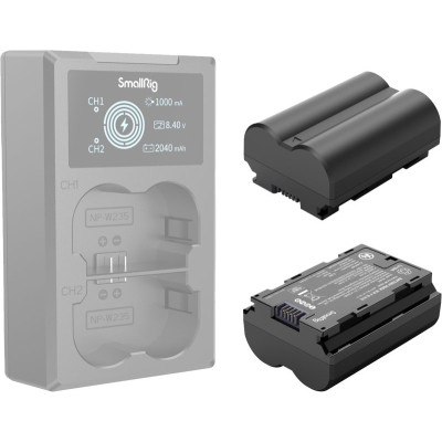 Avatar Shop|SmallRig 4072 Baterie Camera NP-W235, 2040mAh, 7.2V, 14.69Wh, Compatibil Fujifilm GFX 50S II, GFX 100S, X-T4|SmallRig