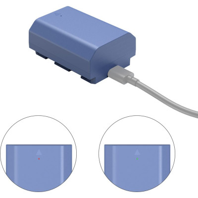 Avatar Shop|SmallRig 4265 Baterie Camera USB-C Reincarcabila NP-FZ100, Capacitate 2400mAh, Tensiune 7.2V, Incarcare Rapida 5V 2.2A|SmallRig