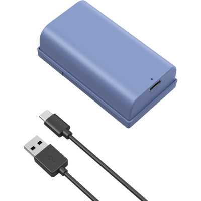 Avatar Shop|SmallRig 4331 Baterie Camera USB-C Reincarcabila NP-F550, Capacitate 3500mAh, Tensiune 7.27V, Curent Iesire 10A, Indicator LED|SmallRig
