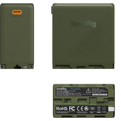 Avatar Shop|SmallRig 4577 Baterie Camera NP-F970, USB-C Reincarcabila, 10500mAh, 76.65Wh, Port USB-C 36W|SmallRig