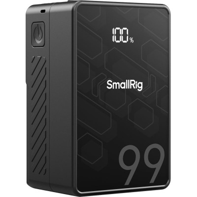 Avatar Shop|SmallRig 4608 V-Mount Baterie Mini VB99 SE, Capacitate 14.54V 6.8Ah 99Wh, Ecran OLED, Incarcare Rapida PD 65W, USB-C, D-Tap|SmallRig