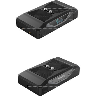 Avatar Shop|SmallRig 5248 CB75 Camera Base Battery Kit, Baterie 73.8Wh, Montare Arca-Swiss, USB-C 65W, Incarcare Rapida|SmallRig