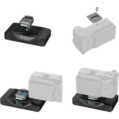 Avatar Shop|SmallRig 5248 CB75 Camera Base Battery Kit, Baterie 73.8Wh, Montare Arca-Swiss, USB-C 65W, Incarcare Rapida|SmallRig