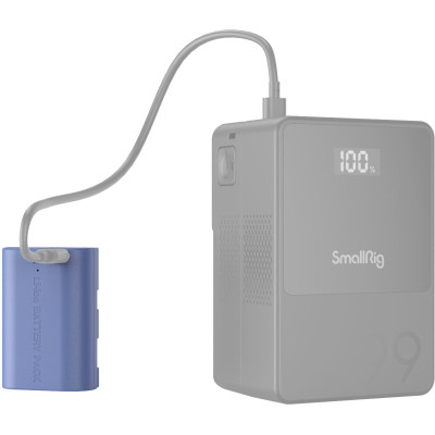 Avatar Shop|SmallRig 5406 Baterie Camera Canon LP-E6P, Incarcare USB-C, Capacitate 2520mAh, Cip Complet Decodat|SmallRig