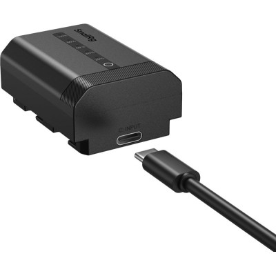 Avatar Shop|SmallRig 5297 Baterie USB-C pentru Sony NP-FZ100, Afisaj LED Nivel Incarcare, 2600mAh, Incarcare Rapida|SmallRig