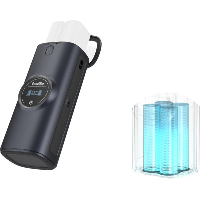 Avatar Shop|SmallRig 5108 Husa Incarcator cu Baterie Externa, Canon LP-E6P/LP-E6NH, 13600mAh, USB-C 36W, 2 Sloturi Baterii|SmallRig