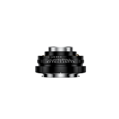 Avatar Shop|Thypoch Eureka 28mm f/2.8 ASPH Obiectiv Foto Full-Frame, Montura Fujifilm X, Manual, Constructie Alama, Semi-Glossy Black|DZO Optics
